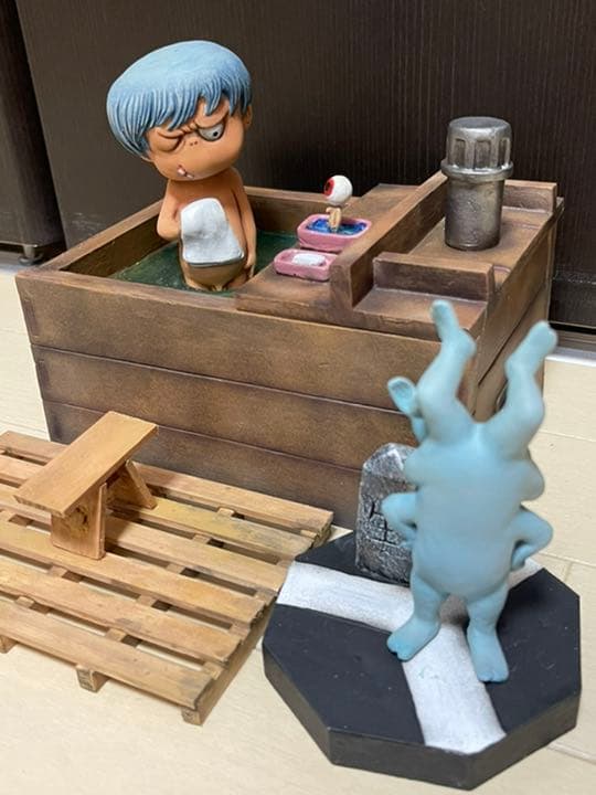 ゲゲゲの鬼太郎 ガレージキット 完成品 水木しげる ワンフェス 墓場