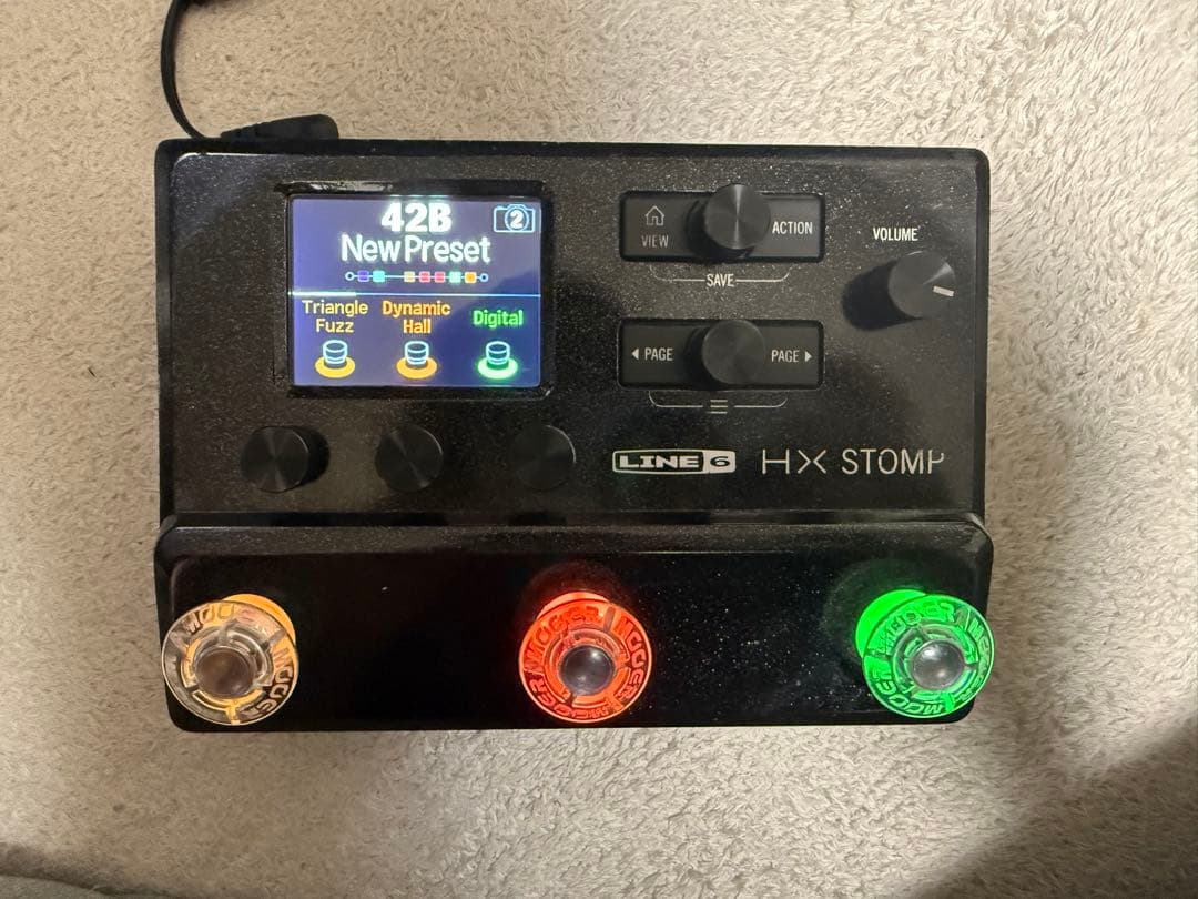 LINE 6 HX Stomp ギターエフェクター レンタル] LINE6 HX Stomp ギターマルチエフェクター - Rentio[レンティオ]