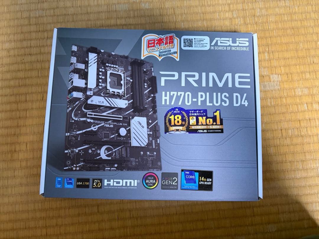 [ジャンク] ASUS H770-PLUS D4 マザーボード PRIME H770-PLUS D4｜Motherboards｜ASUS USA