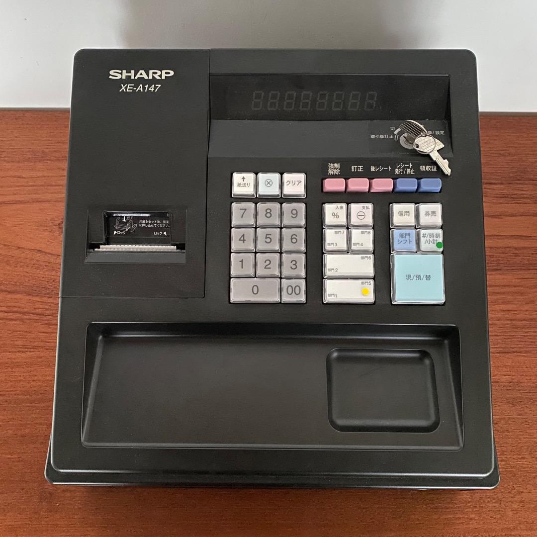 シャープ 電子レジスタ XE-A147 電子レジスタ＜XE-A147/A107＞を発売 | ニュースリリース：シャープ