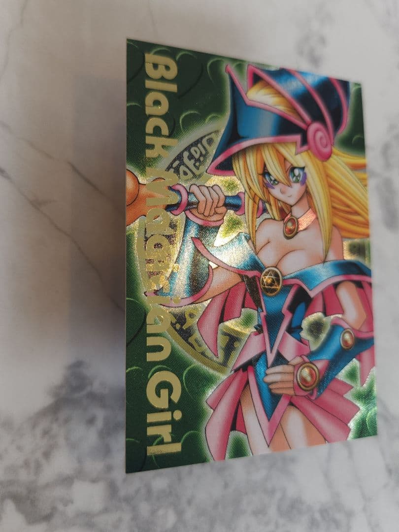 《希少》遊戯王 DDM ブラックマジシャンガール 緑 箔押！