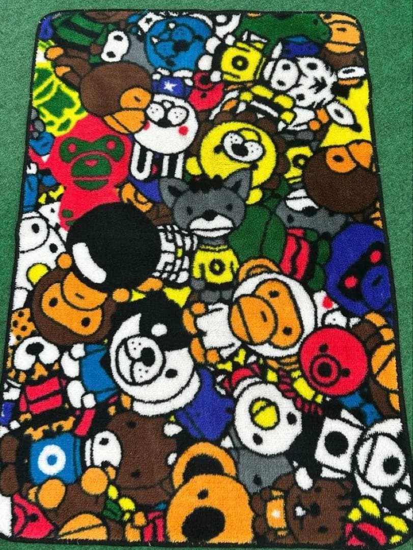 A BATHING APE マット バスマット 玄関マット ラグ オールサファリ A BATHING APE（ラグ/カーペット/マット）のフリマアイテム一覧