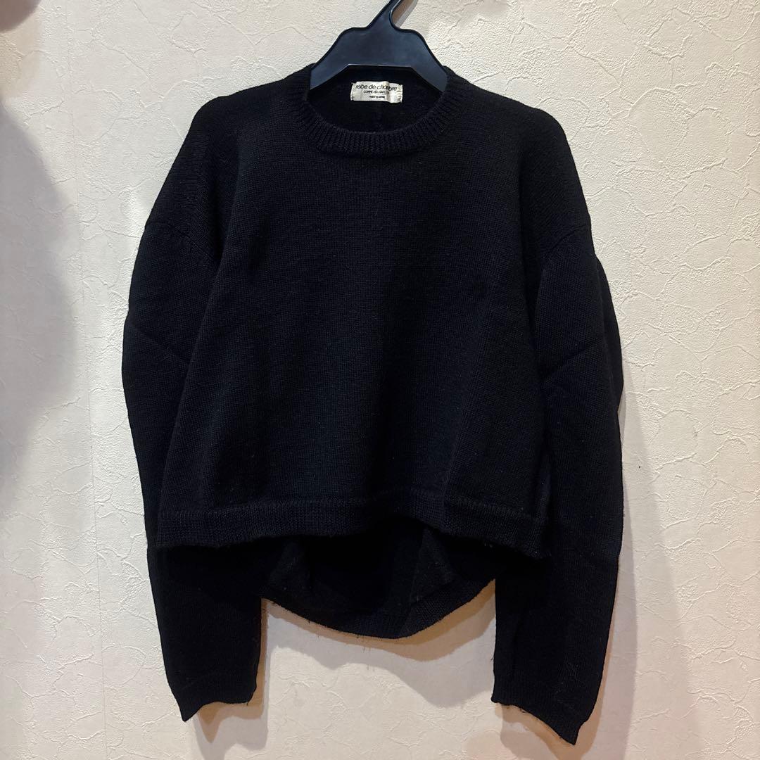 コムデギャルソン　セーター　ニット BLACK COMME des GARCONS ブラック コムデギャルソン 20AW ダブルV