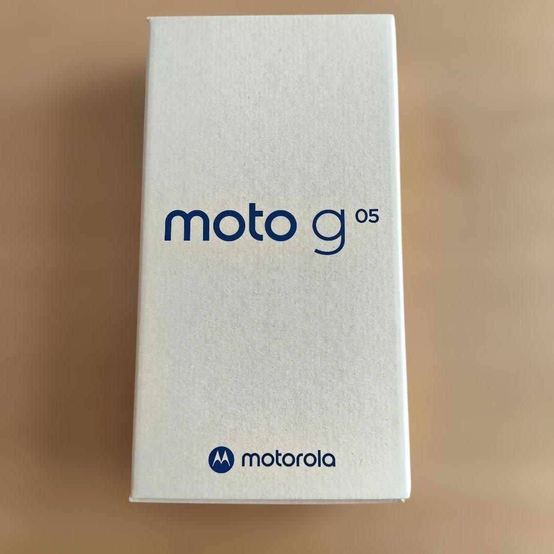 新品未開封】未使用 moto g05 ミスティブルー Sim Free - メルカリ