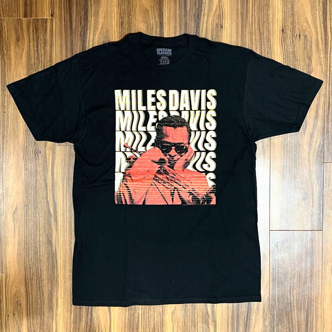 お値引不可 新品L サイズ MILES DAVIS マイルス デイビスTシャツ