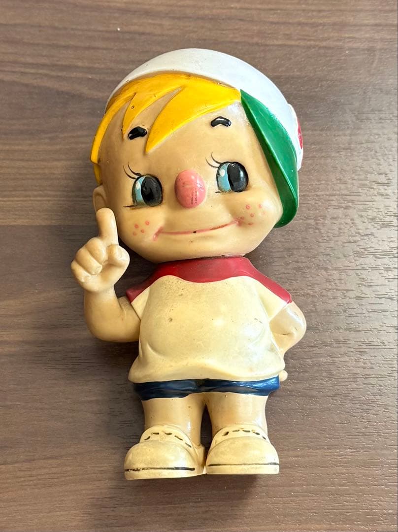 日清食品　ちびっこソフビ人形 Yahoo!オークション -「日清ちびっこ」の落札相場・落札価格
