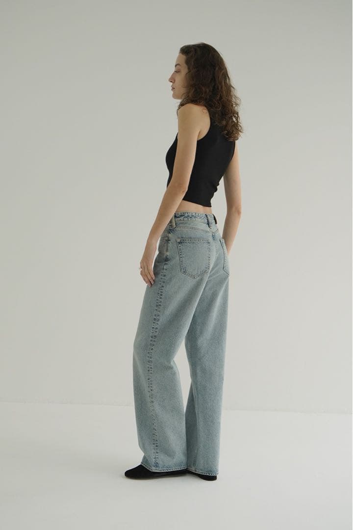 美・現行品】CLANE SECOND DENIM PANTS - パンツ本当に 安い