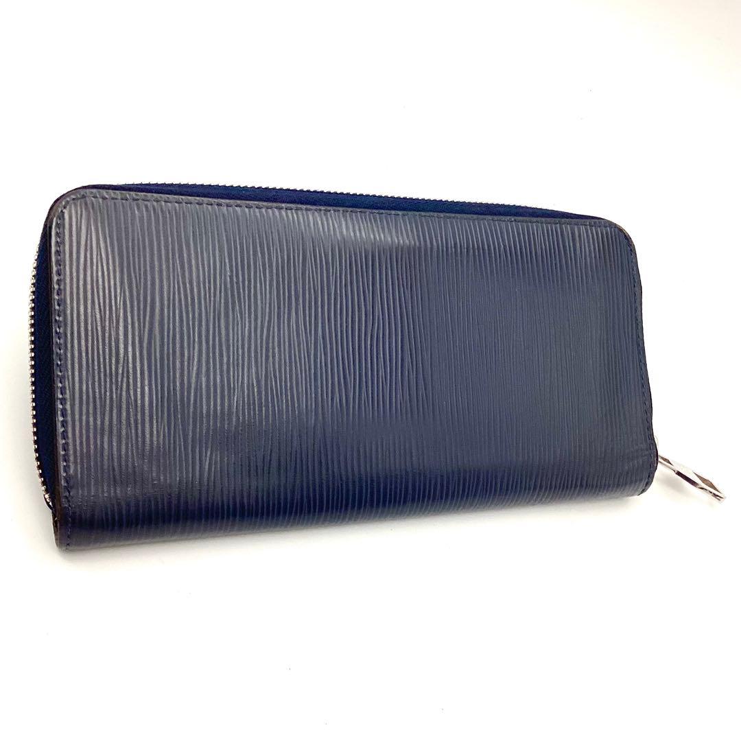 正規品】ルイヴィトン エピ ジッピーウォレット ネイビー ラウンド