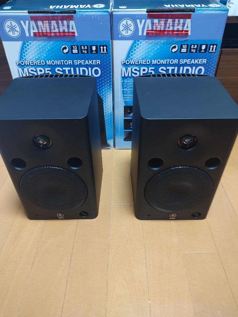 【ヤマハ】MSP5 Studio パワードモニタースピーカー【おまけ付き】 パワードモニタースピーカー】YAMAHA、MSP5 STUDIOのご紹介です！