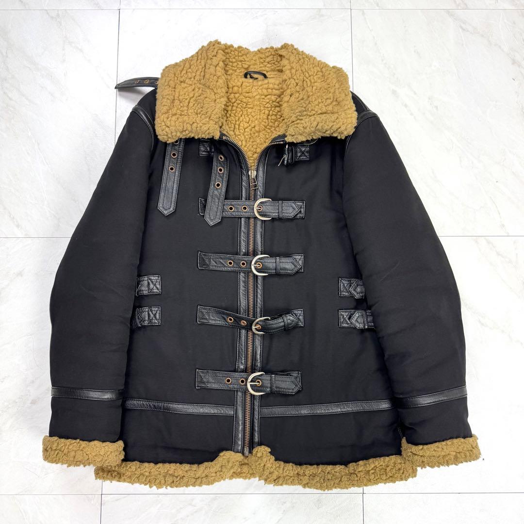 名作 RUDE GALLERY チバユウスケ着用 B-3ボア フライトジャケット
