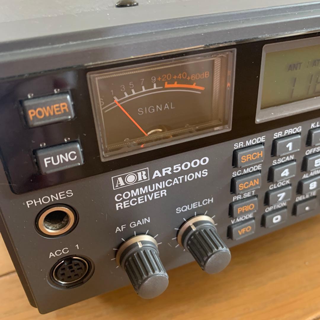 希少！AOR AR5000広帯域受信機 エーオーアール - メルカリ