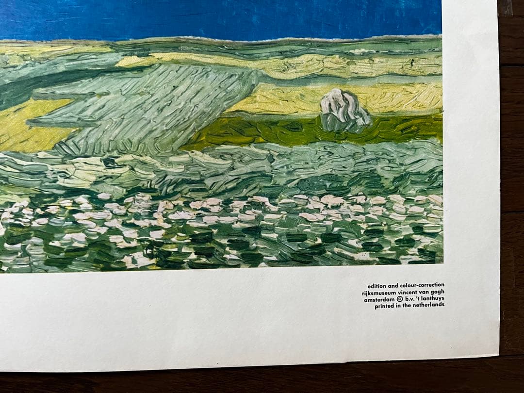 ☆未使用☆ゴッホ 「荒れ模様の空の麦畑」 額装 印刷物 2の通販｜beswd.com