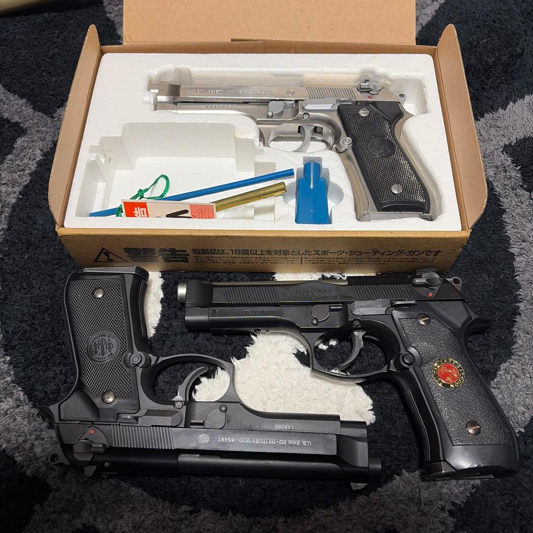 M9A1 ガスガン シルバー ブラック バリーバートンモデル 爆買いWEEK5％OFFクーポン】WE サムライエッジKai EDGE バリーバートン