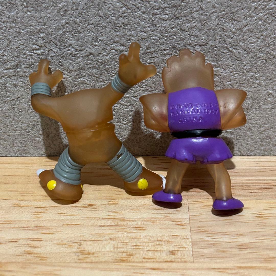 ポケモンキッズ サワムラー エビワラー クリア 激レア 指人形 ソフビ