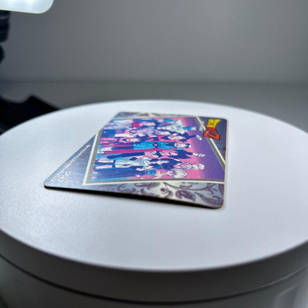 ドラゴンボールカードダス ダブルゴールドレーザーカード アマダ 悟空 ビーデル