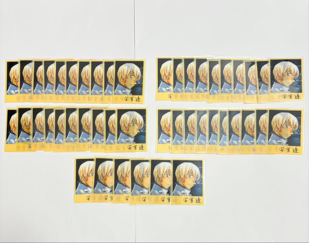 名探偵コナン cheese! ふろく クリアカード 安室 46枚