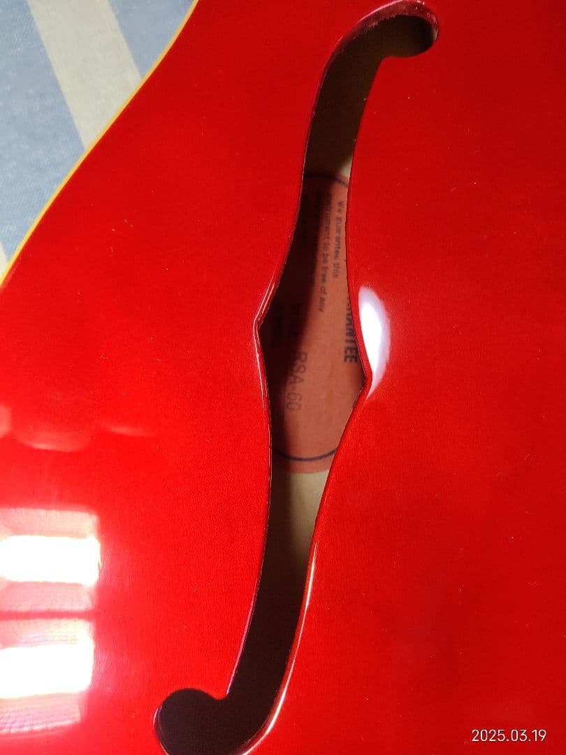 Fernandes Burny RSA-60セミアコ335タイプ美品