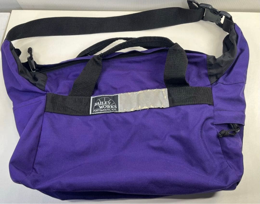 k*i様 ベイリーワークス BAILEY WORKS ホエールバッグ サイズS BAILEYWORKS* whale mouth duffel (black) - BLUE LUG ONLINE STORE