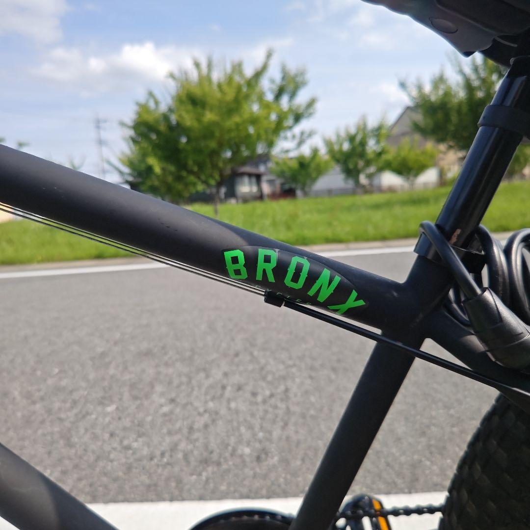 BRONX 4.0DD Matte Black/Lime 26インチ