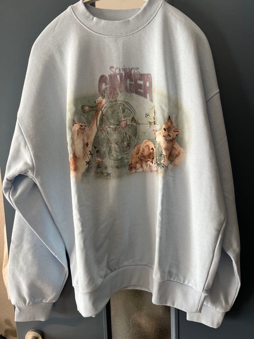 ずとまよ ジンジャーストリングスヴィンテージトレーナー Lサイズ