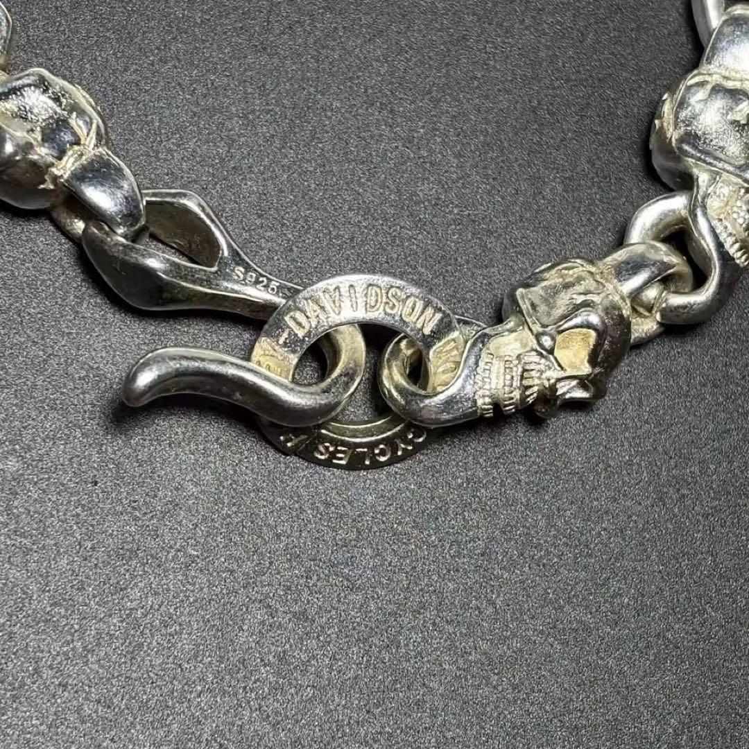 K.K.Style　 スカルモチーフ シルバー ブレスレット 30個