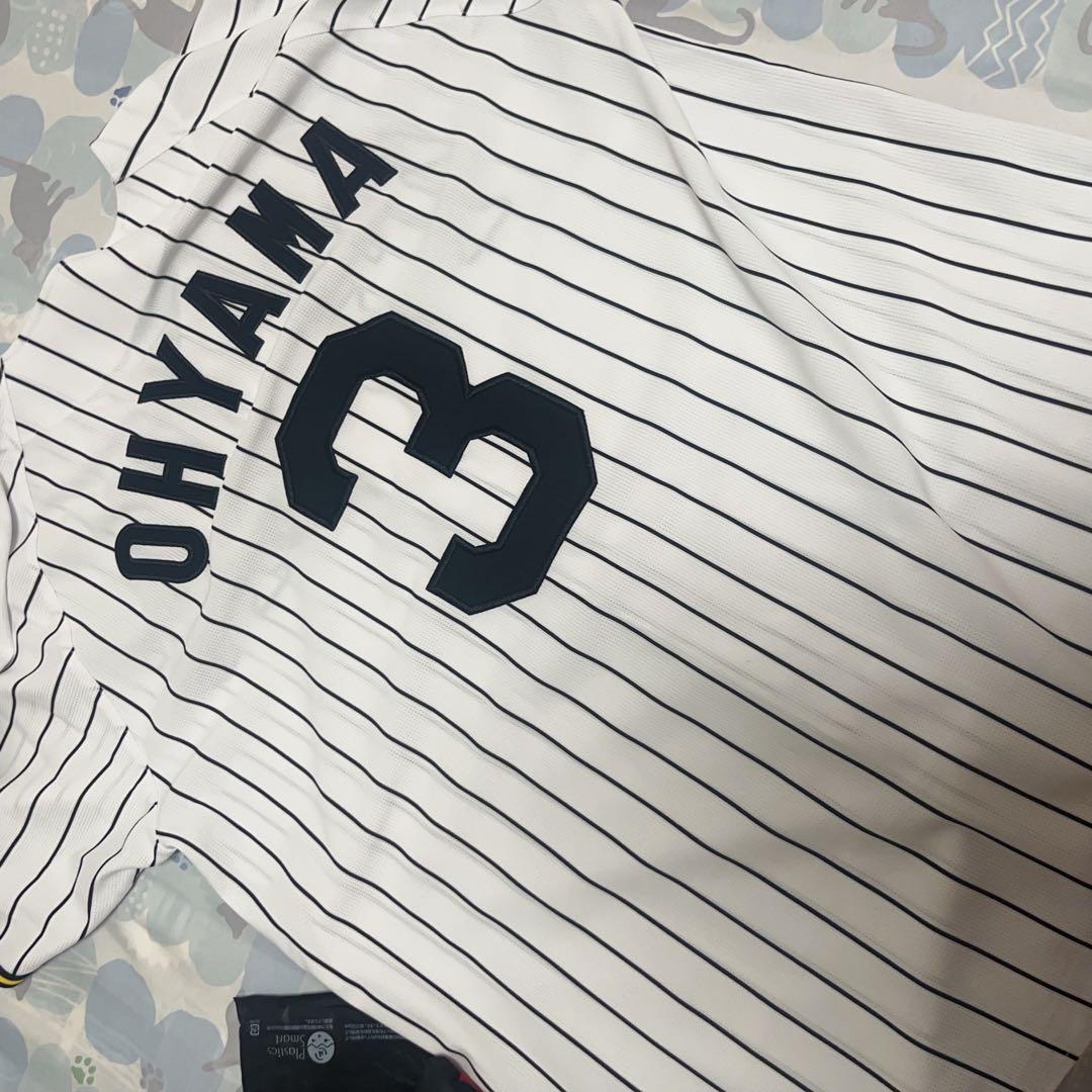 阪神タイガース ユニフォーム 大山悠輔 Lサイズ マルチクッション 90