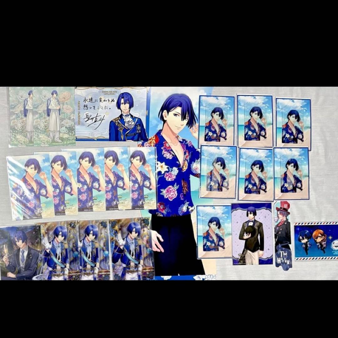 うたプリ スタリ 聖川真斗 真斗まとめグッズ ST☆RISHカード 缶バ バッグ