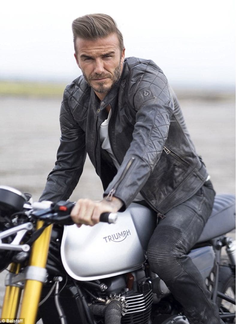 1月末まで値下げ　Belstaff OUTLAW デビッド・ベッカム 英国のライダーズブランド Belstaffの新作コレクション用プロモ映画