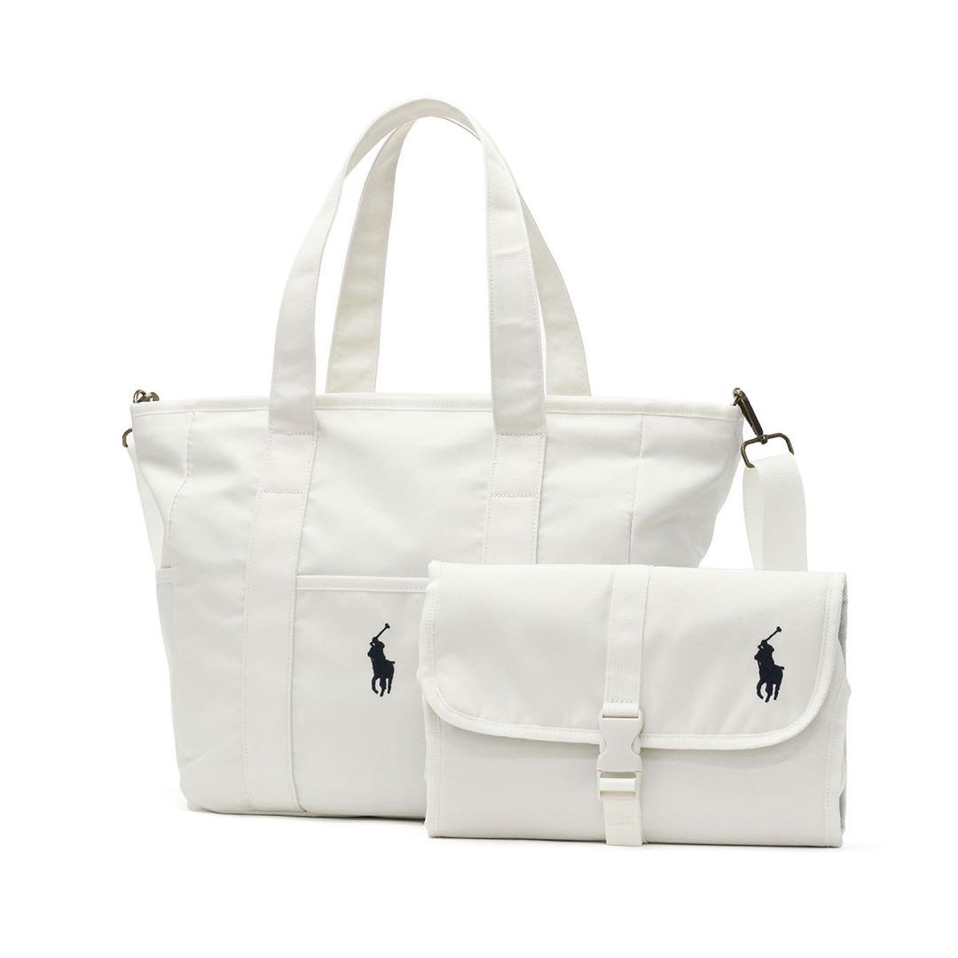 ポロラルフローレン マザーズバッグ白美品 POLO RALPH LAUREN マザーバッグ（ソリッドネイビス）のギフト通販