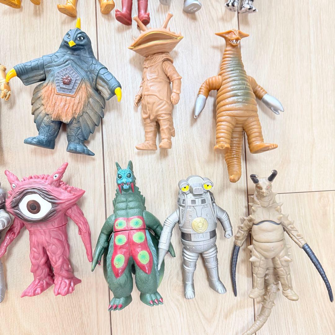 ウルトラマン 怪獣　ソフビ まとめ売り