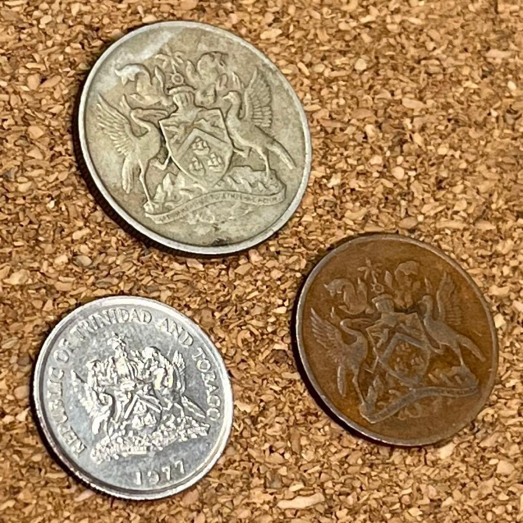 トリニダード・トバゴ】硬貨 3種3枚 外国コイン 海外 古銭 - メルカリ