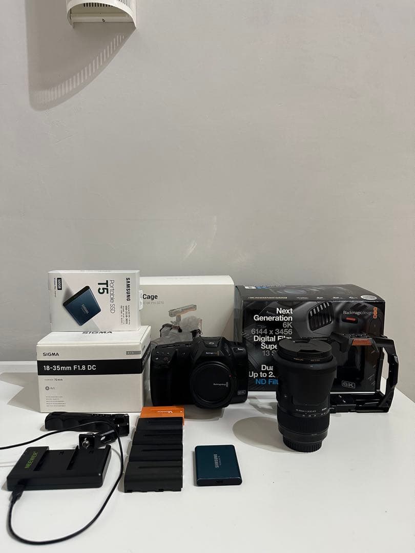 レイ　Blackmagic Design 6K pro &SIGMA Blackmagic Design Pocket Cinema Camera 6K Pro (Canon EF)(Body)