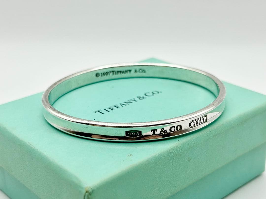 Tiffany 1837 バングル ブレスレット シルバー 925 - メルカリ