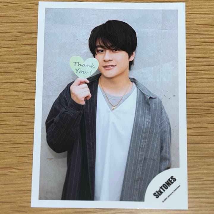 公式写真5枚・SixTONES 森本慎太郎 1st Anniversary - メルカリ