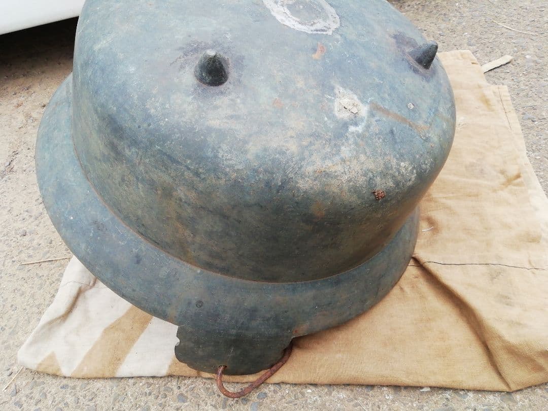 ♪昔の大鍋 砲金、銅、ブロンズ　6.8k 　鰹浜茹でで使用　在銘