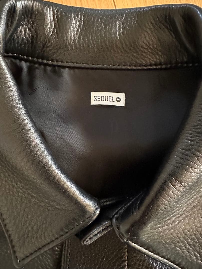 sequel シークエル フラグメント レザージャケット 藤原ヒロシ S