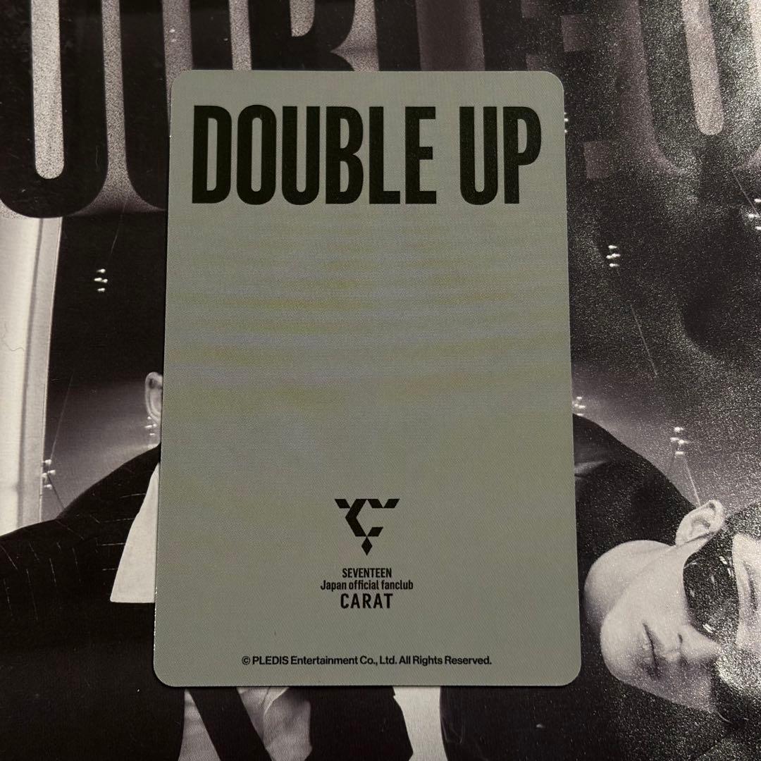 SEVENTEEN ミンギュ DOUBLE UP 会場トレカ - メルカリ
