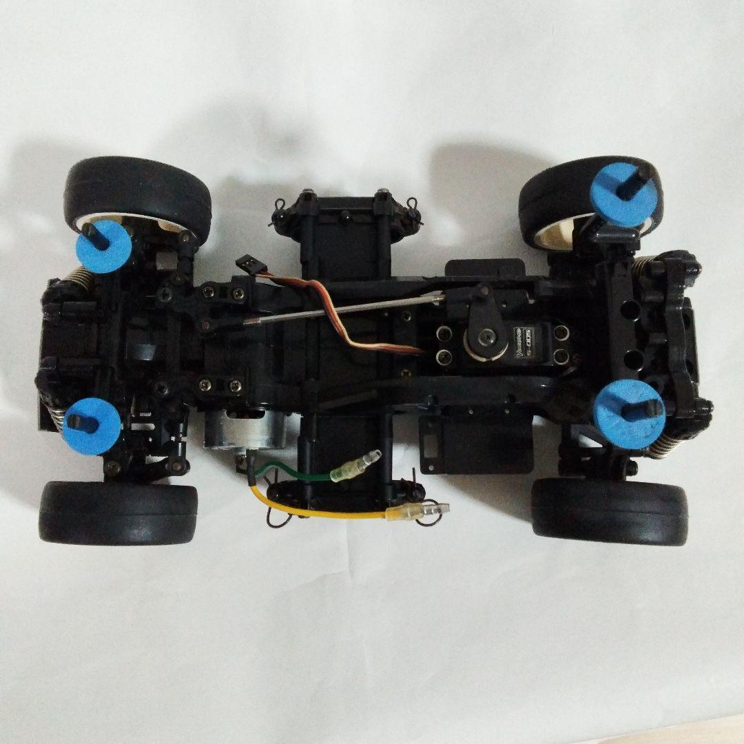 オレンジ MINI クーペ ゴールドホイール（ミニク―パ―ラジコン）