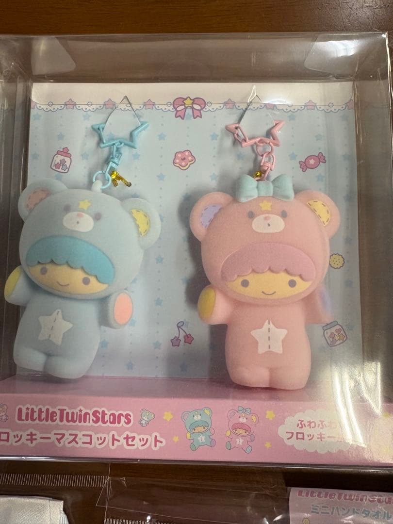 サンリオ リトルツインスターズ キキララ パフポフ フロッキーマスコット