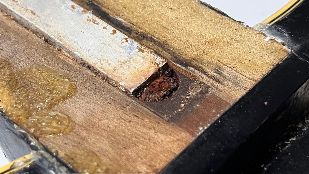 悲しくなるほどのジャンク！グレコ？リッケンバッカータイプの抜け殻。