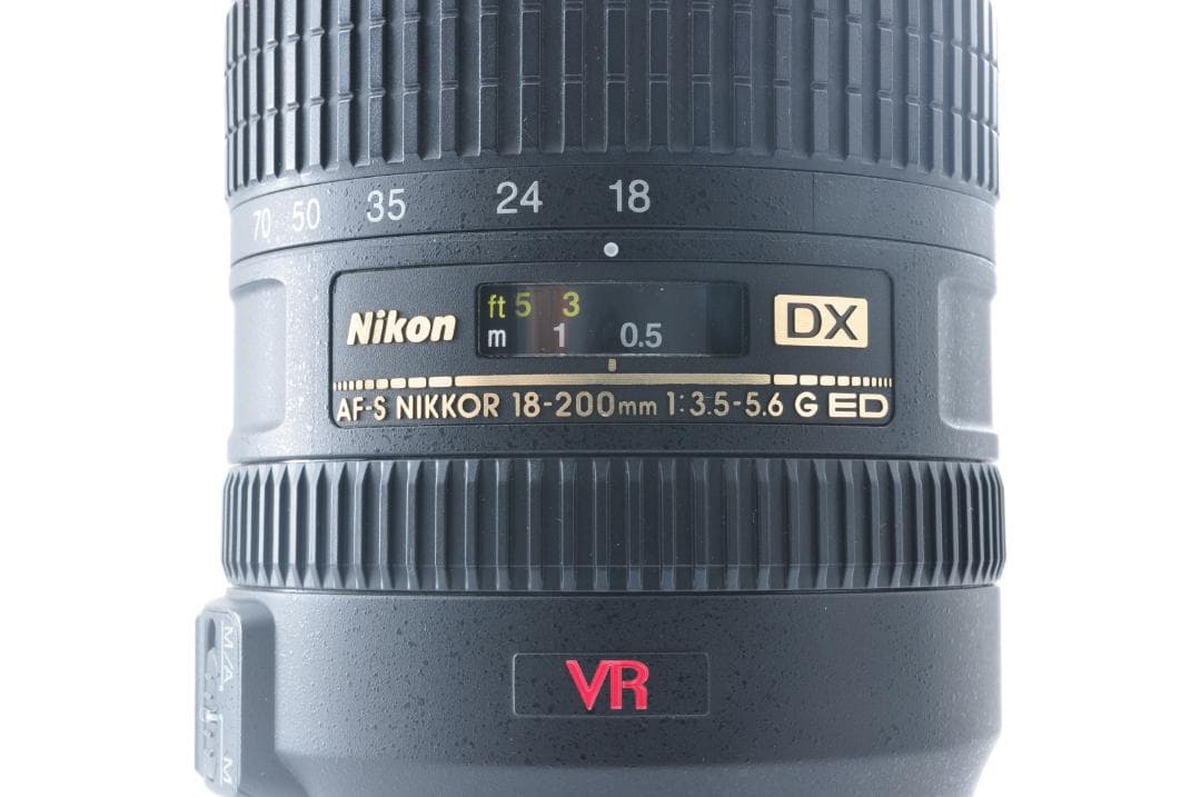 レンズ(ズーム) Nikon AF-S Nikkor 18-200mm F3.5-5.6 G VR