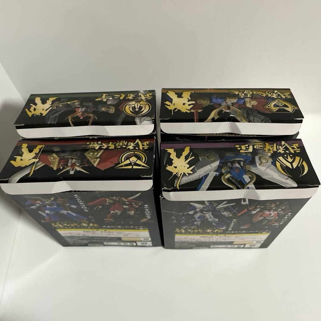 ガンダムシリーズ　騎馬武者伝　４種セット
