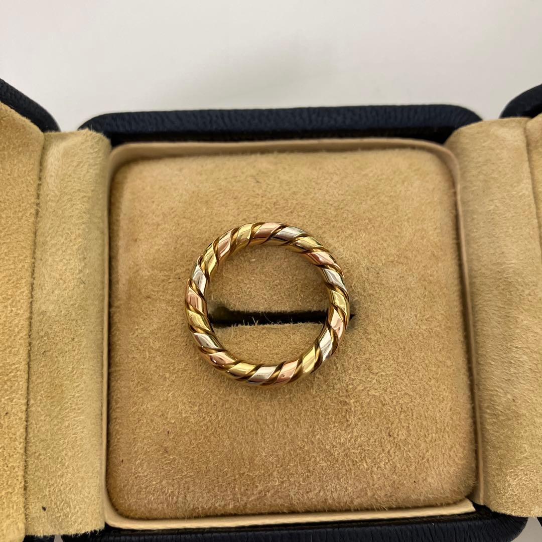 正規品 ブルガリ トゥボガス スリーカラーリング K18 750 4.5g