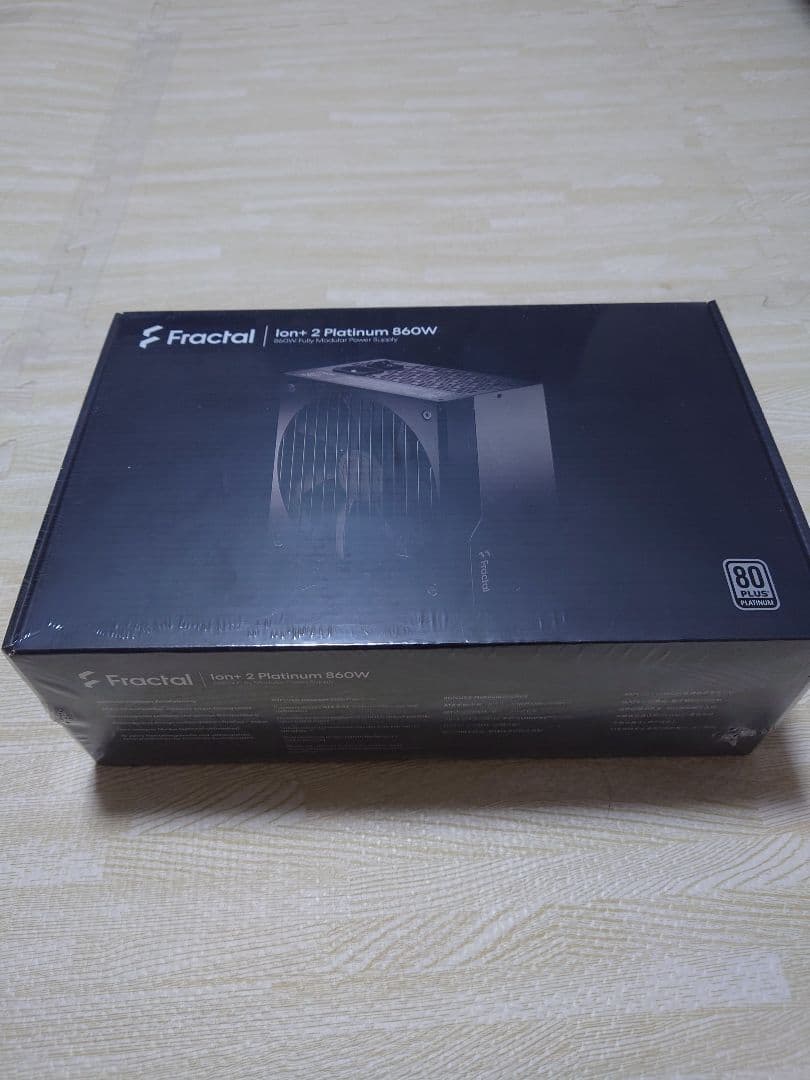 【新品・未使用】Fractal Ion+ 2 Platinum 860W Ion-2-Platinum-860W-Front-