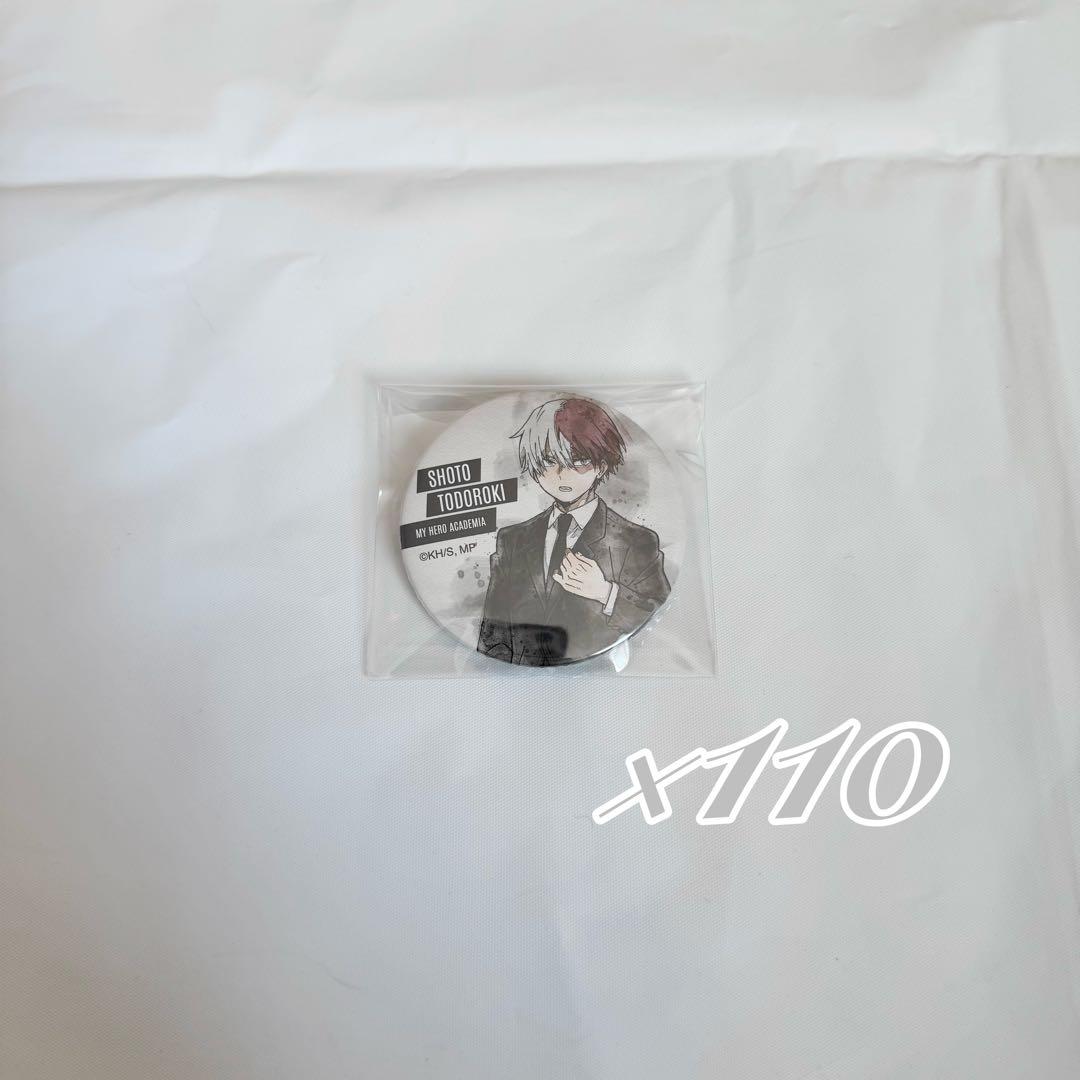 轟焦凍 缶バッジ スーツ 110点 公式オンラインストア僕のヒーローアカデミア 缶バッジコレクション