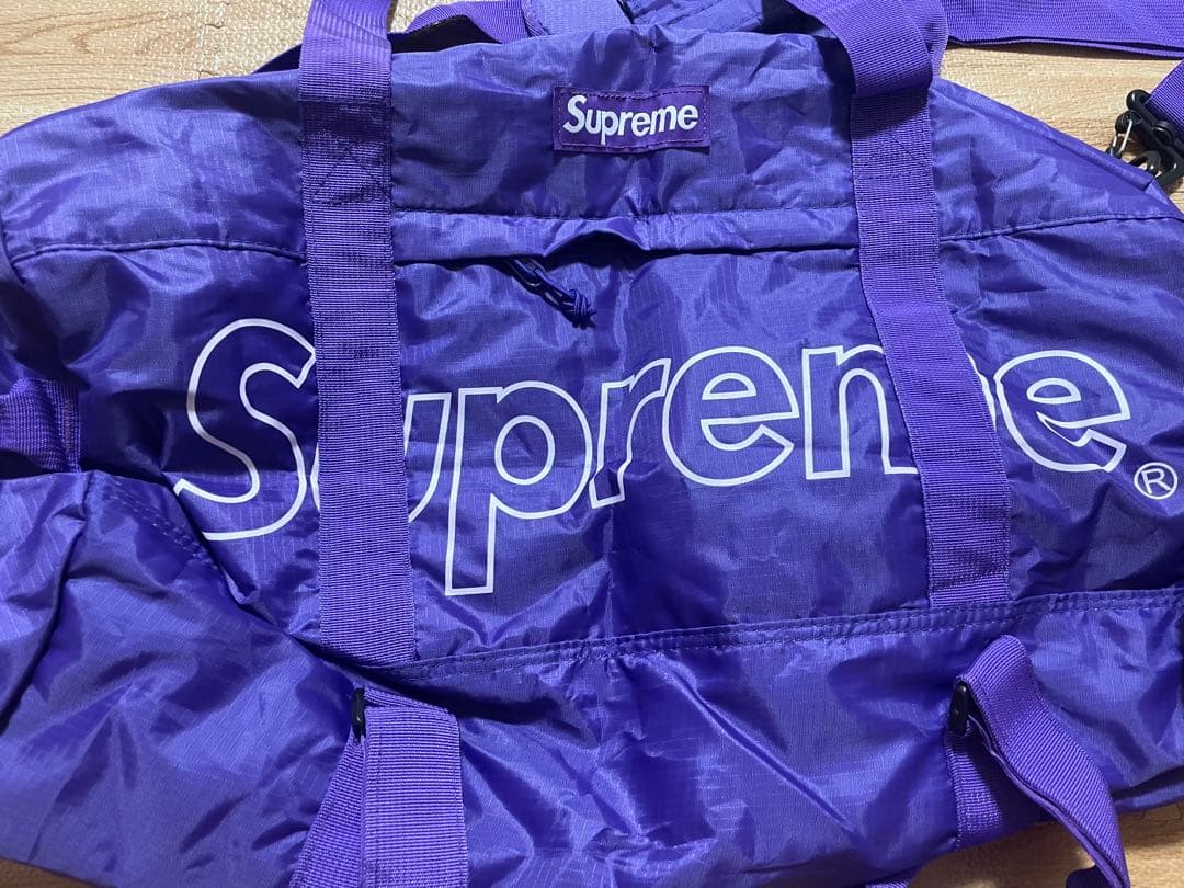 Supreme パープル ボストンバッグ Duffle Bag - Shop - Supreme