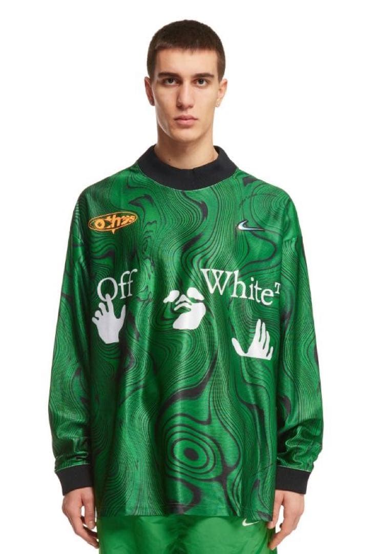 新品】NIKE off-white ゲームシャツ M - メルカリ