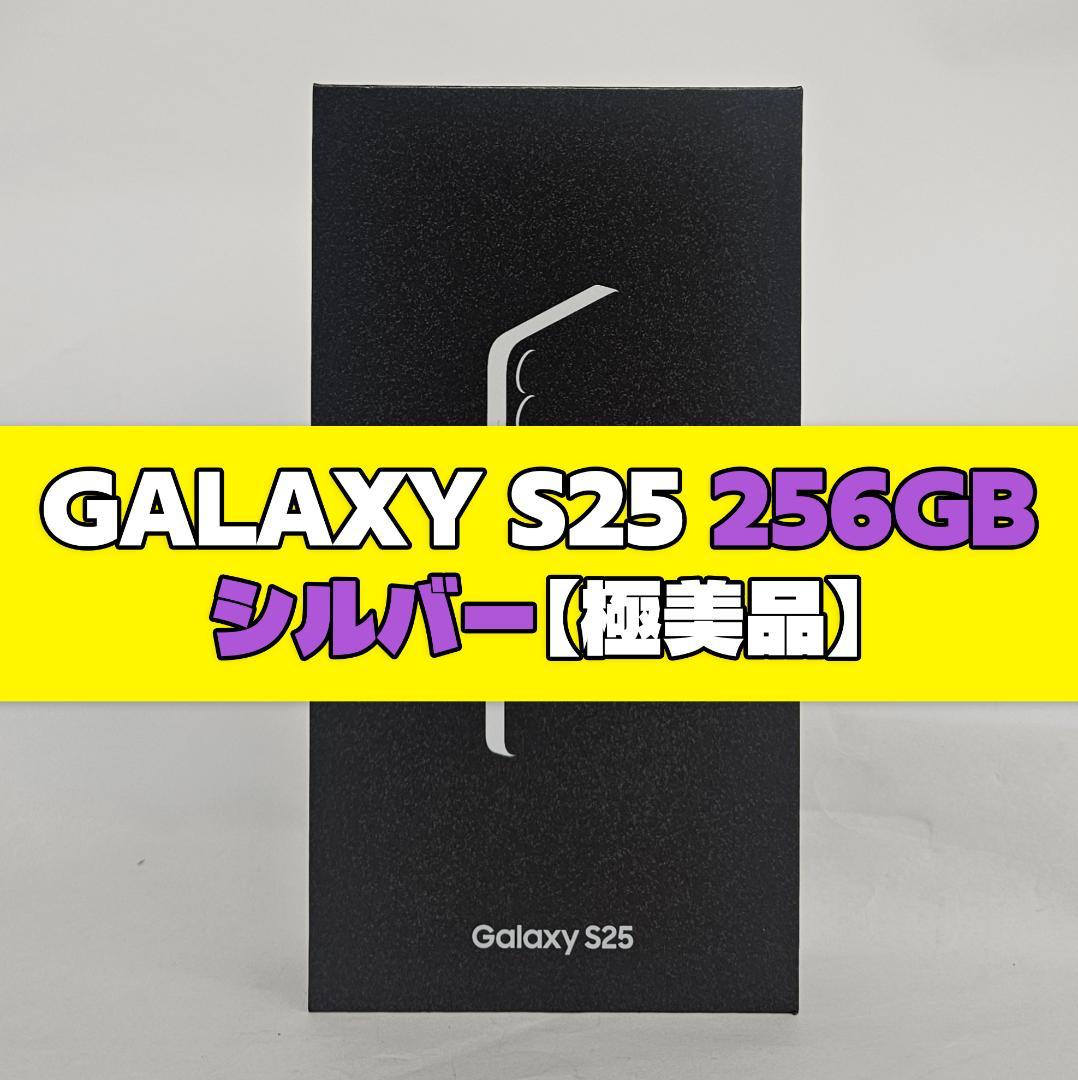 Galaxy S25 256GB シルバー SIMフリー 【極美品】 Galaxy S25 シルバー 本体 256GB SIMフリー 韓国版 保証1年 新品未開封