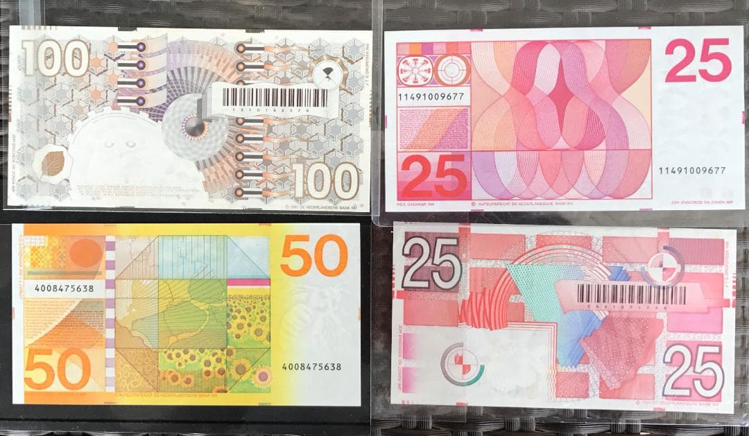 オランダ 旧紙幣 ギルダー 8種8枚 未使用美品 - メルカリ