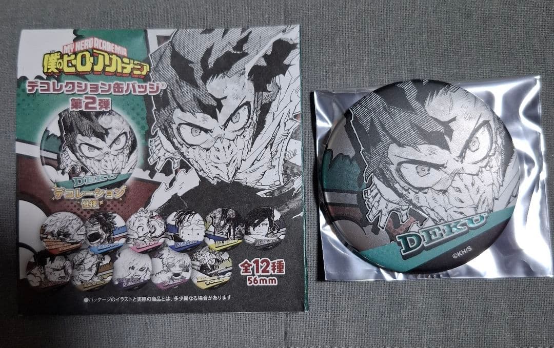 ヒロアカ デコレクション缶バッジ 緑谷 デク - メルカリ